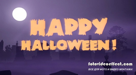 Happy Halloween - Project for After Effects