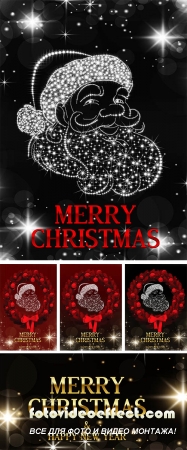 Stock Photo: Santa Claus background