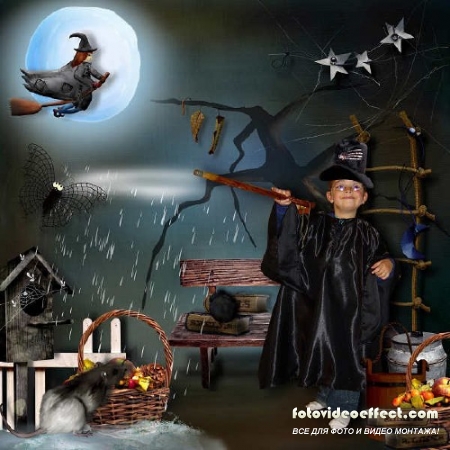 Небольшой скрап-комплект - Dark Night