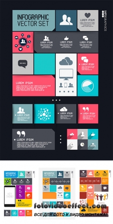 Stock: Modern Infographics Interface Vector