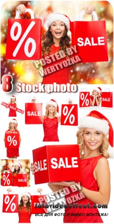  ,   / Winter sale  - stock photos