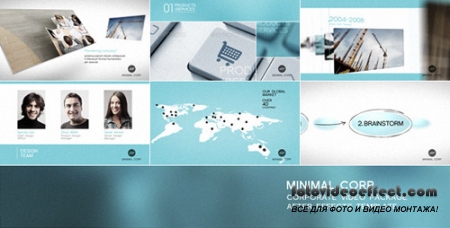 Minimal Corp - Corporate Video Package - Project for After Effects (Videohive)