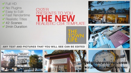Town Life Intro Promotion - TV Series Opener- Project for After Effects (Videohive)