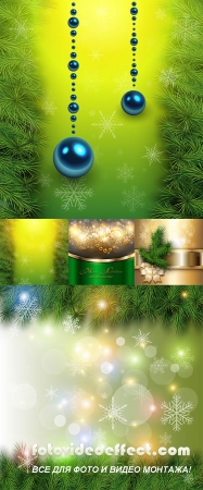 Stock: Christmas background with