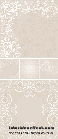 Stock: Background with ornaments 7