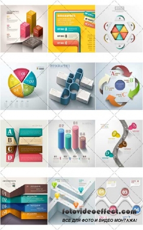    ,  | Design templates for enterprises, infographics 7, 
