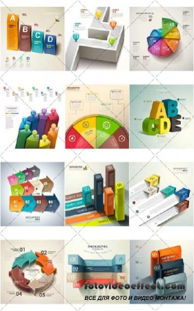   ,  | Design templates for enterprises, infographics 7, 