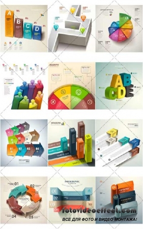    ,  | Design templates for enterprises, infographics 7, 