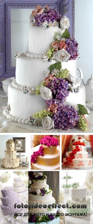 Stock Photo: Wedding cake
