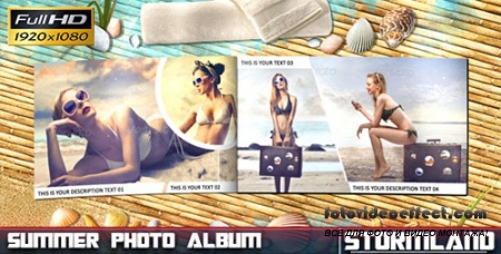 Summer Photo Album - Project for After Effects (Videohive)