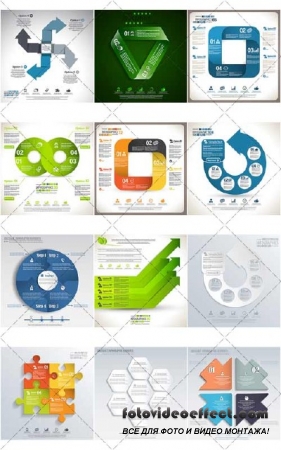    ,  | Design templates for enterprises, infographics 8, 