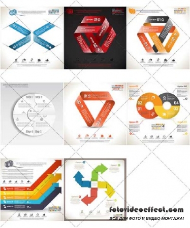    ,  | Design templates for enterprises, infographics 8, 