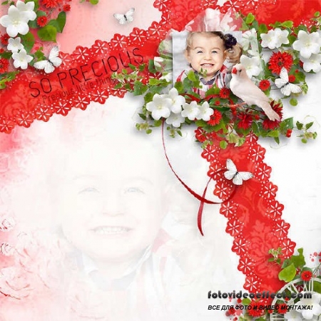 Скрап-набор - My dream in red
