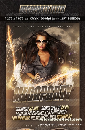 Megaparty Flyer