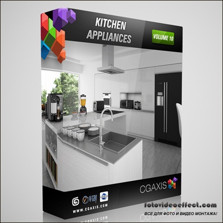 CGAxis Models Volume 10: Kitchen Appliances