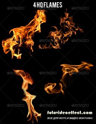 GraphicRiver - Isolated Flame Pack 1 - 2425318