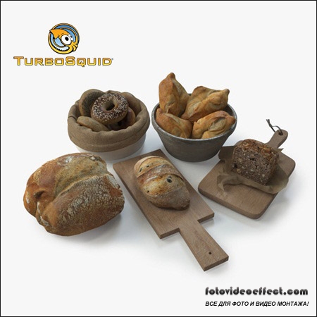 TurboSuqid  Bread Assets by BBB3viz