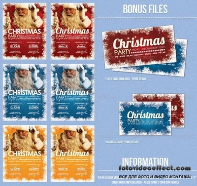 GraphicRiver - Christmas - Flyer Template - 553296
