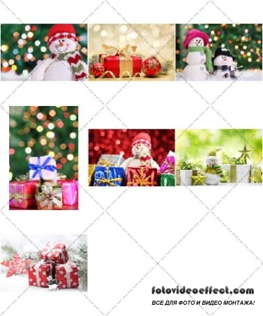 Красочные новогодние фоны 5 | Colorful New Year's backgrounds, стоковый клипарт