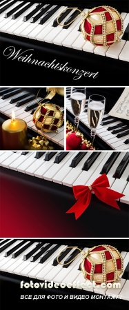 Stock Photo: Christmas - Music 