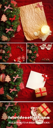 Stock Photo: Christmas decoration 6