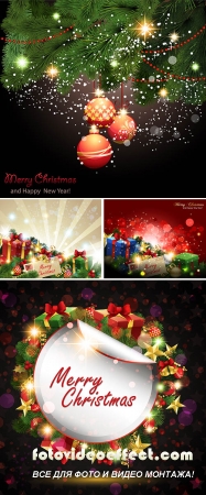 Stock: Magic Christmas Background 4