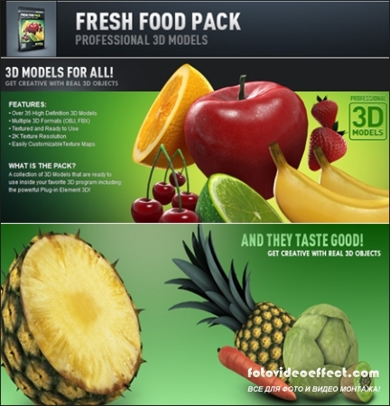 Videocopilot  Fresh Food Pack