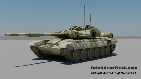 T-90A 3d model