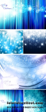 Stock: Abstract Christmas background