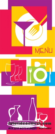 Stock: Restaurant menu vector 5