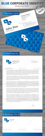 Blue Corporate Identity