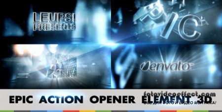 Epic Action Opener Element 3D - Project for After Effects (Videohive)