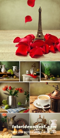 Stock Photo: Vintage still life 2