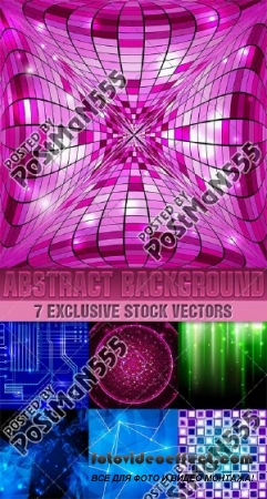      | Colored in abstract style backgrounds 9, 