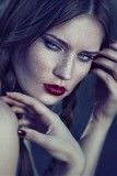 Фантастический портрет в темно-синих тонах - Урок photoshop