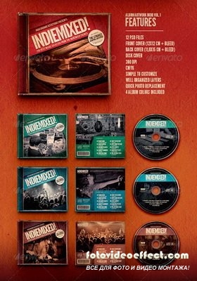 GraphicRiver - Indie CD Album Artwork - 6602887