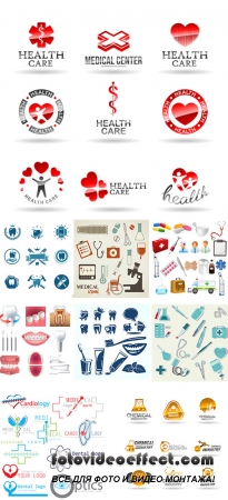 Stock: Medicine, set of icons