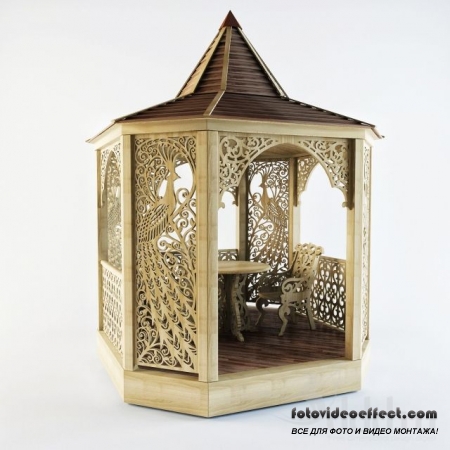 3ddd summer house 3d models