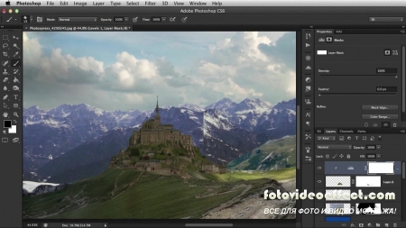 Digital-Tutors - Animating a Mountain Scene Matte Painting in Photoshop and NUKE