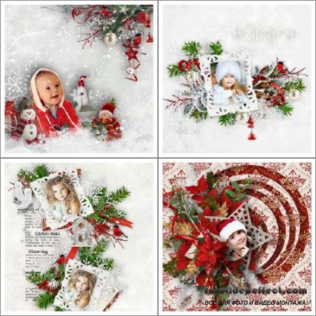 Комплект для скрапбукинга - The Joy of Christmas