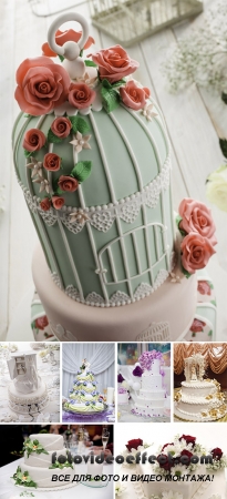 Stock Photo: Wedding Cakes