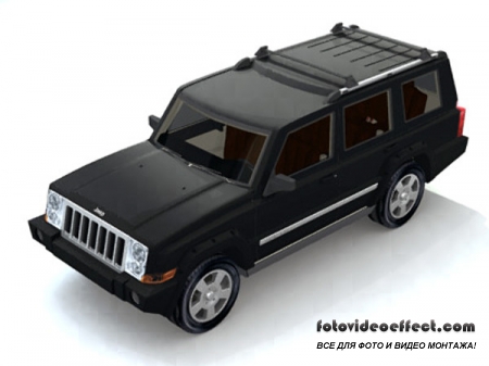 3D model jeep collection