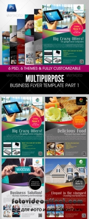 Multipurpose Business Flyer Template Part 1
