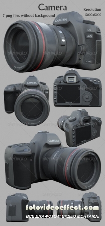 Camera 3D Render