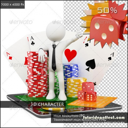 3D Man. Casino Online Games