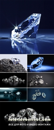 Stock Photo: Diamond background