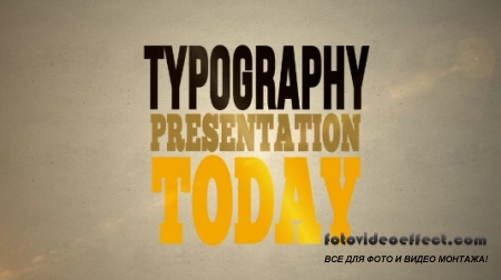 Typo-Graphical - After Effects Project