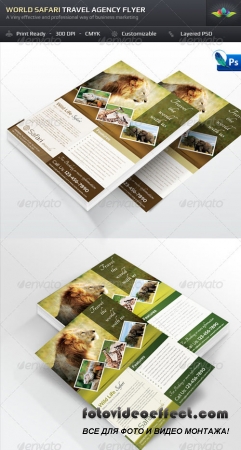 World Safari Travel Agency Flyer