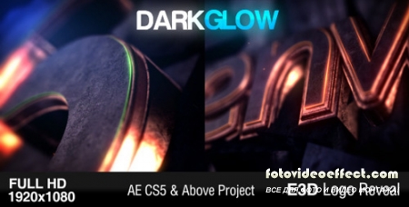 Dark Glow Logo Reveal - Project for After Effects (Videohive)