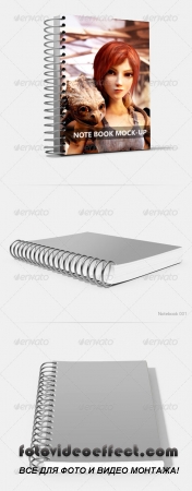 Spiral Notebook Mock-Up